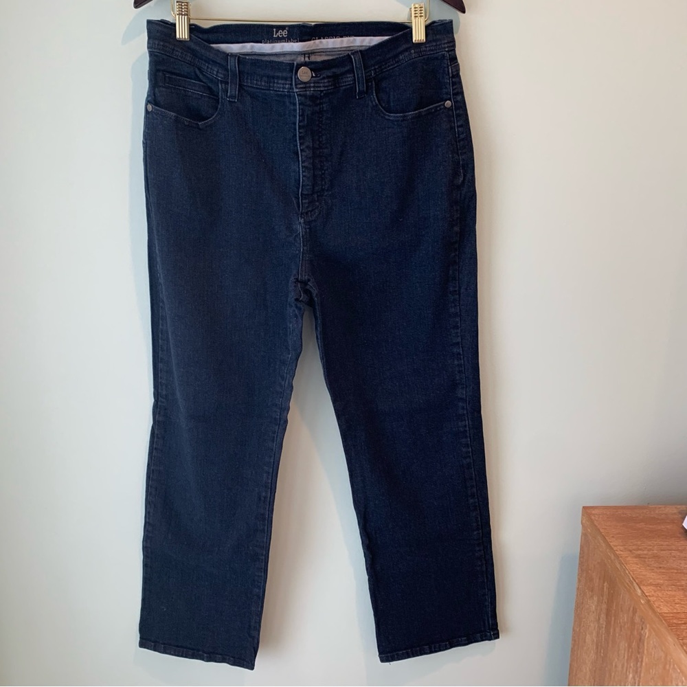 Women’s Lee Platinum Label Stretch Classic Fit Premium Jeans 16 Petite